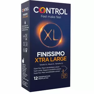 CONTROL FINISSIMO XL PREZERVATĪVI 12 GAB.