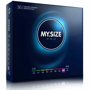 MY SIZE PRO CONDOMS 69 MM 36 UNITS