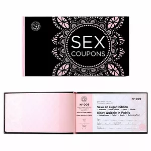 Набор из 24 купонов Secret Play D-222214 — интимные купоны для пары