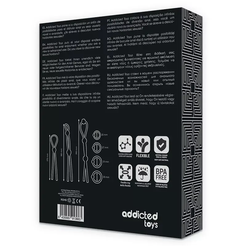 Силиконовый набор колец addicted toys D-227641 Photo 3