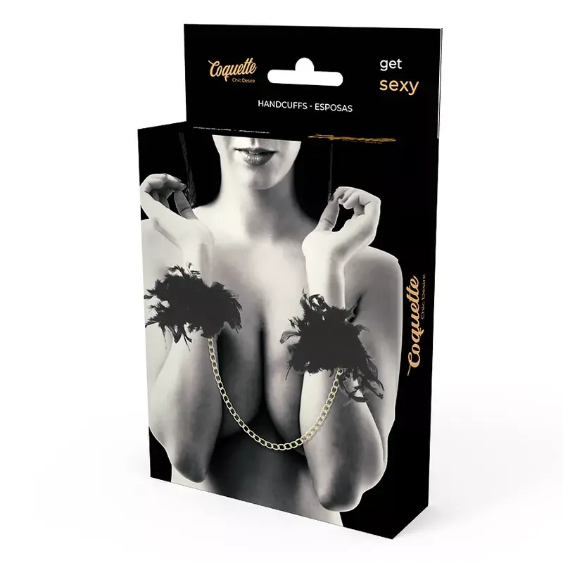 Наручники BDSM COQUETTE Metal Black Photo 2