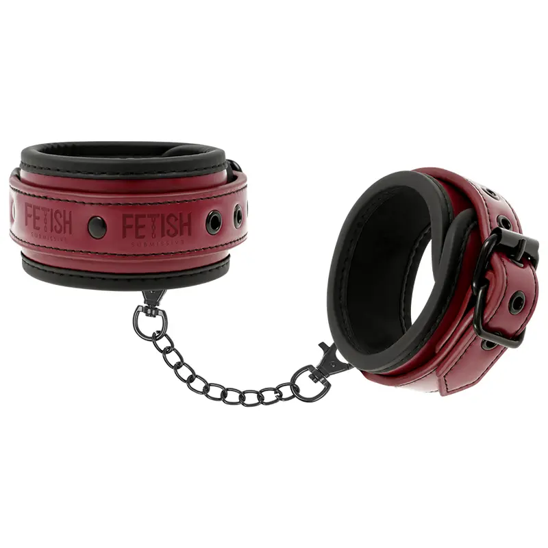 Potīšu dzelži Ankle Handcuffs Fetish Submissive