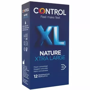 CONTROL - ADAPTA NATURE XL PREZERVATĪVI 12 GAB.