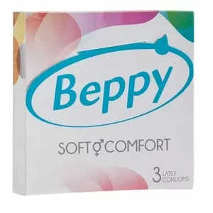 BEPPY - MĪKSTI UN KOMFORTABLI 3 PREZERVATĪVI