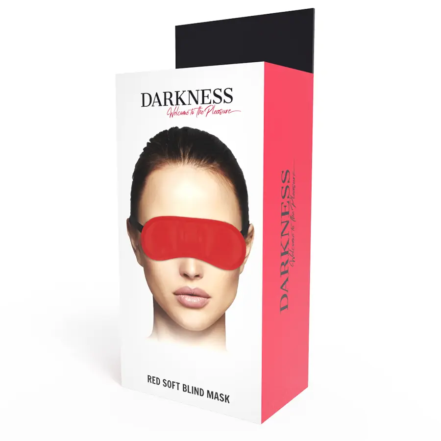 Mask DARKNESS D-221140 straight red Photo 5