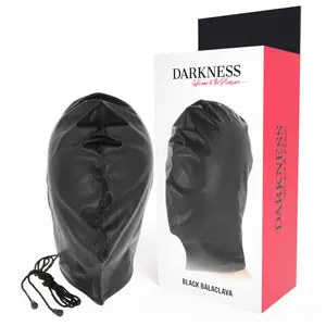 Маска DARKNESS D-221149 чёрная — полноразмерная защитная маска, чёрная