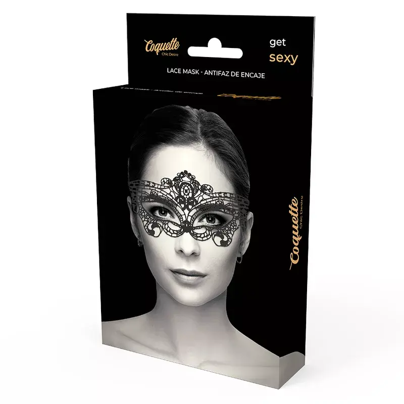 Маска COQUETTE Lace Mask Coquette CHIC DESIRE Black D-226919 Photo 2