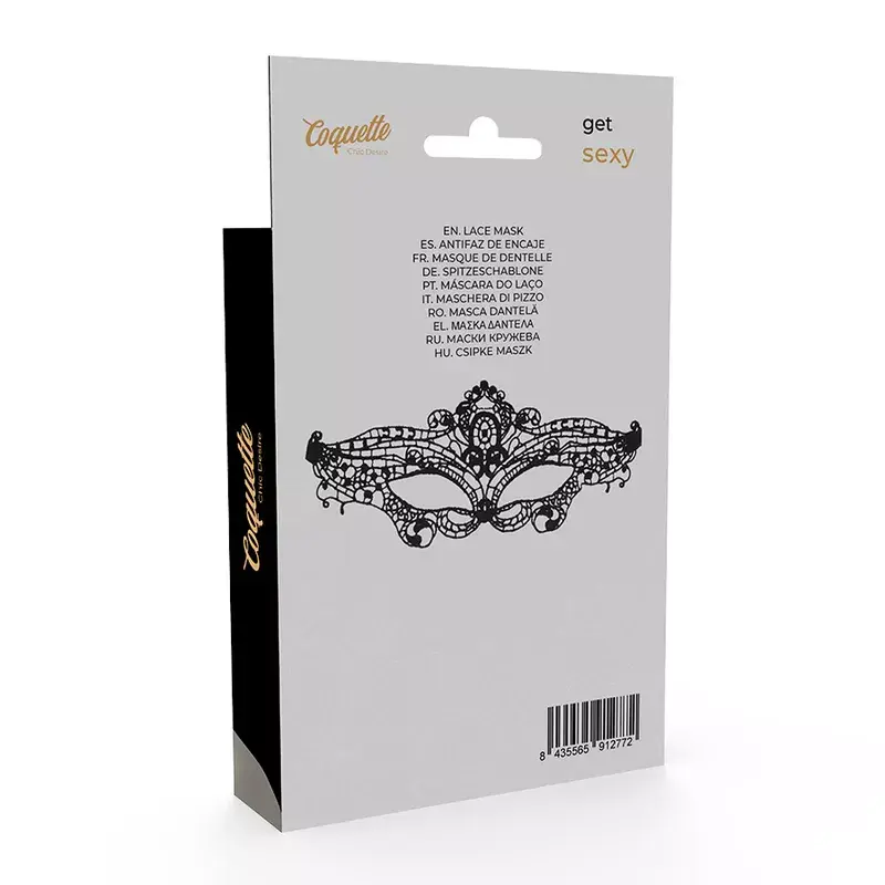 Маска COQUETTE Lace Mask Coquette CHIC DESIRE Black D-226919 Photo 3