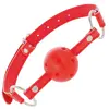 BDSM gag DARKNESS D-221194 breathable red Photo 2