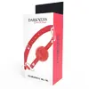 BDSM gag DARKNESS D-221194 breathable red Photo 4