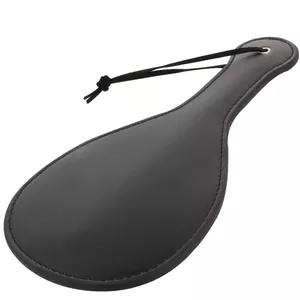 Paddle DARKNESS D-221189 rounded black — DARKNESS paddle, short handle, rounded striking surface