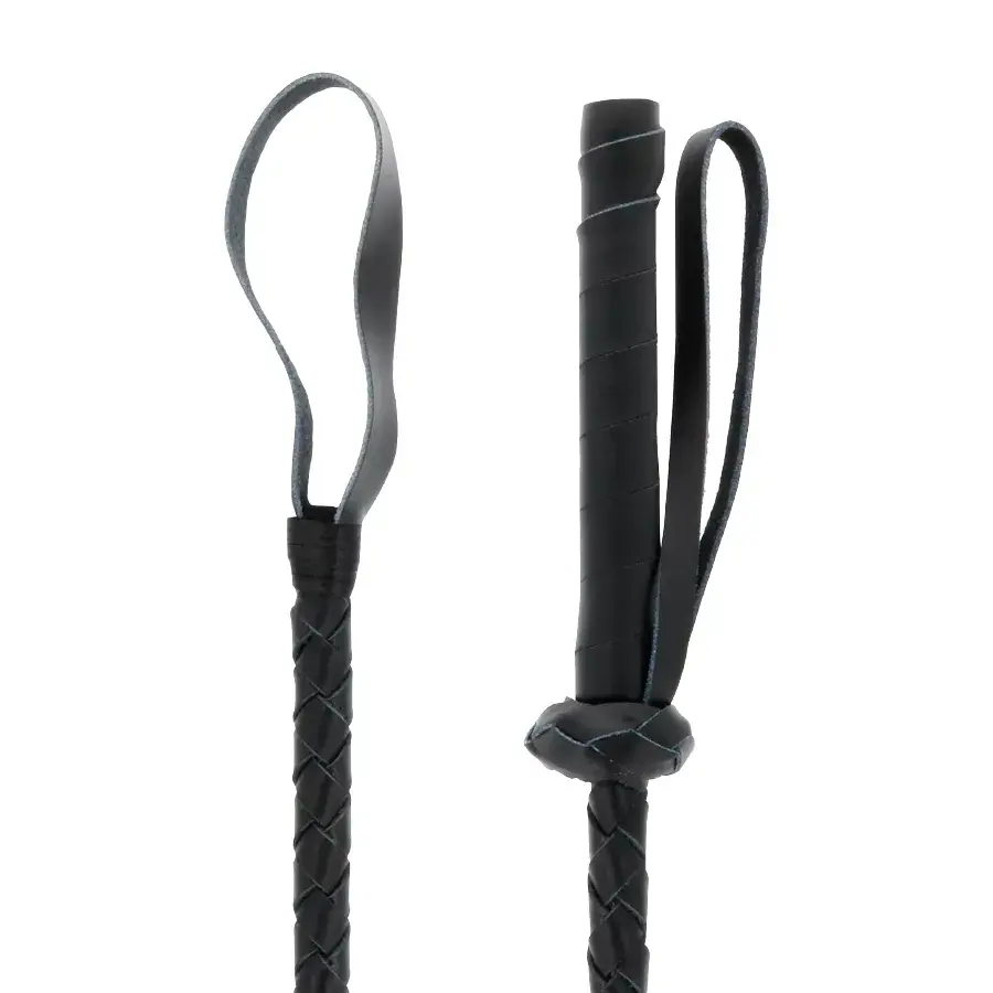 Leather fetish whip DARKNESS D-221205 Photo 2