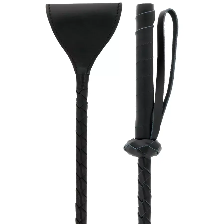 Whip DARKNESS D-221207 — leather whipper 1.5 m Photo 2