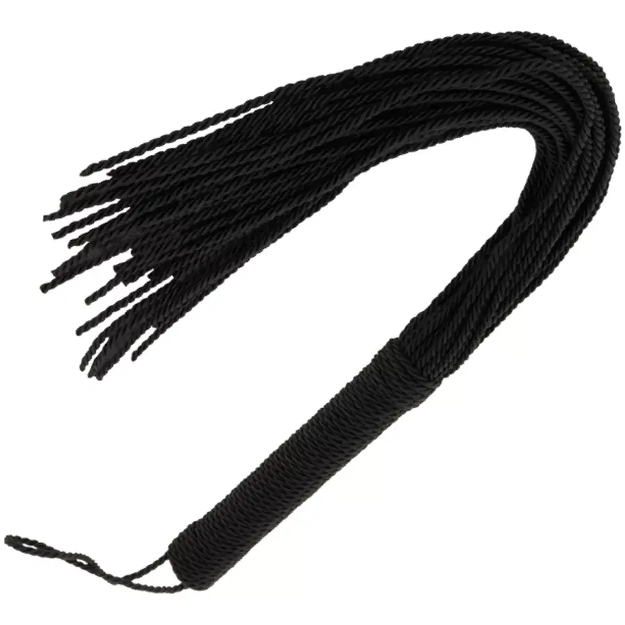 DARKNESS Black Bondage Whip 50 cm Photo 2