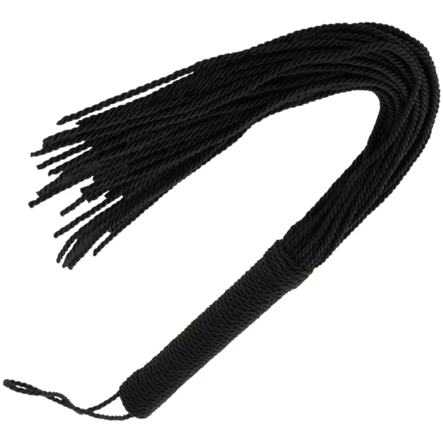 DARKNESS melna bondage pātagas, 50 cm
