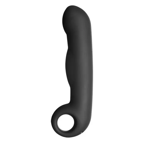 Elektro G-punkta dildo ElectraStim Ovid melns