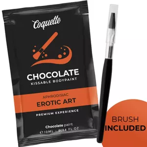 COQUETTE CHOCOLATE KISSABLE BODYPAINT 10 ML