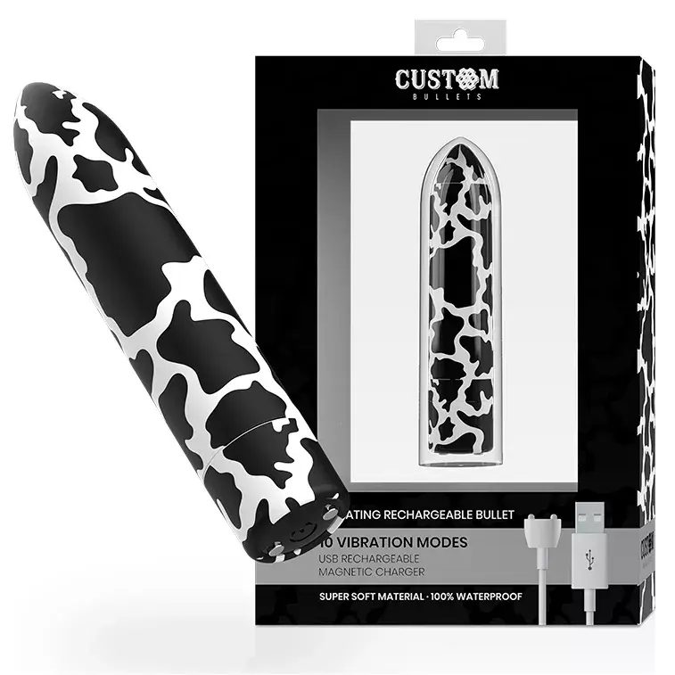 Вибратор CUSTOM BULLETS Cow Magnetic — 10 уровней Photo 2