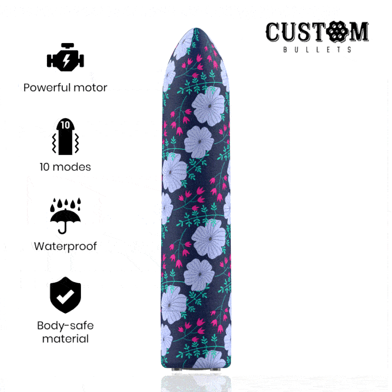 Вибратор Custom Bullets Spring Magnetic Bullet 10 Intensities