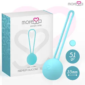 Vaginal Balls MORESSA Silicone Turquoise