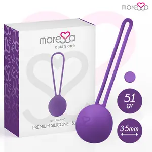 Vaginal Balls MORESSA Silicone Lilac
