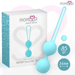 Vaginal Balls MORESSA Silicone Turquoise