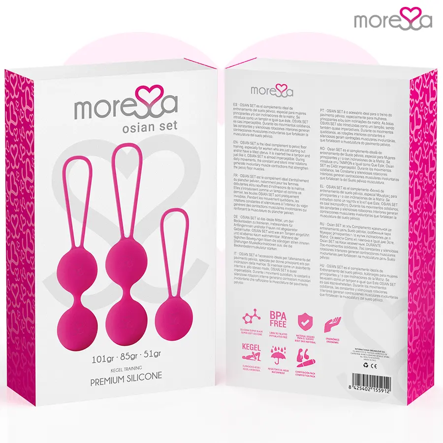 Вагинальные шарики MORESSA Osian Set Photo 7