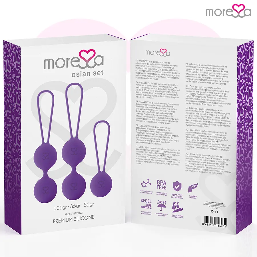 Вагинальные шарики MORESSA OSIAN SET Photo 7