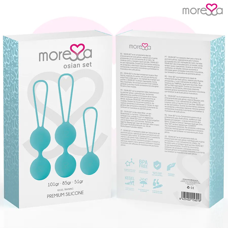 Вагинальные шарики MORESSA OSIAN SET Photo 7