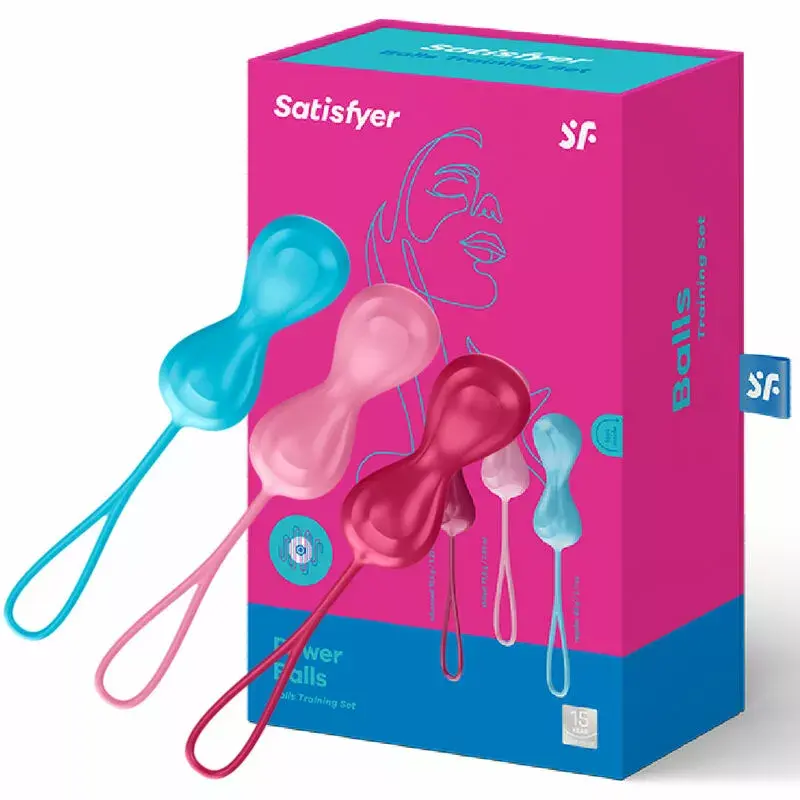 Вагинальные шарики Satisfyer LOVEBALLS TRAINING SET 1 Photo 2