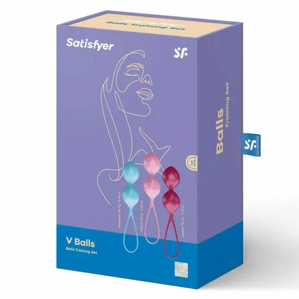 Vaginālās lodītes Satisfyer LOVEBALLS TRAINING SET 2 Photo 2