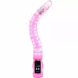 BAILE ĒRKŠĶIS ELASTĪGS VIBRATORS ROZĀ