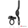 Massager Black&Silver Agron Remote Control Cockring WatchMe Photo 5
