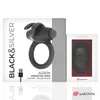 Massager Black&Silver Agron Remote Control Cockring WatchMe Photo 7