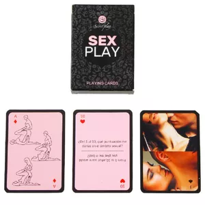 Игральные карты secret play D-222243 — двуязычная колода ES/EN для взрослых игр