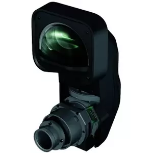 Projektora objektīvs Epson ELPLX01S — fiksēta fokusa attāluma 5.8 mm, fiksēta diafragma 1.9 mm, savietojams ar izvēlētiem Epson projektoriem
