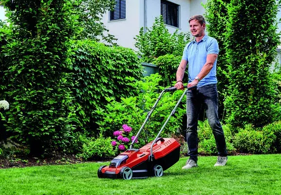Газонокосилка ручная Einhell GE-CM 18/32 Li-Solo Photo 2