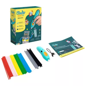 3Doodler Start Plus 3D pildspalva 0,77 mm Tirkīzs, Dzeltens