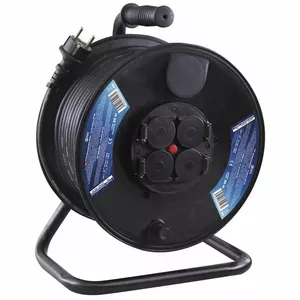 Катушка-удлинитель EMOS P08250 с 4 розетками, кабель 50 м, 16 A
