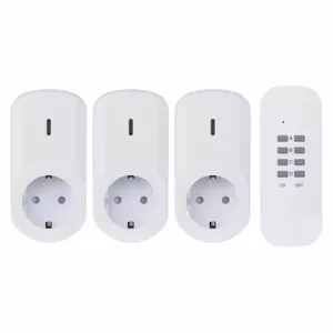 Умная розетка с пультом EMOS P0069, Schuko 16A 230V