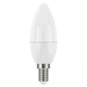 LED spuldze E14 230V 6W 470lm, Classic Candle, neitrāli balta, 4100K, EMOS