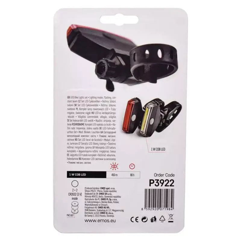 Rear lighting + Front lighting set EMOS P3922 Photo 4