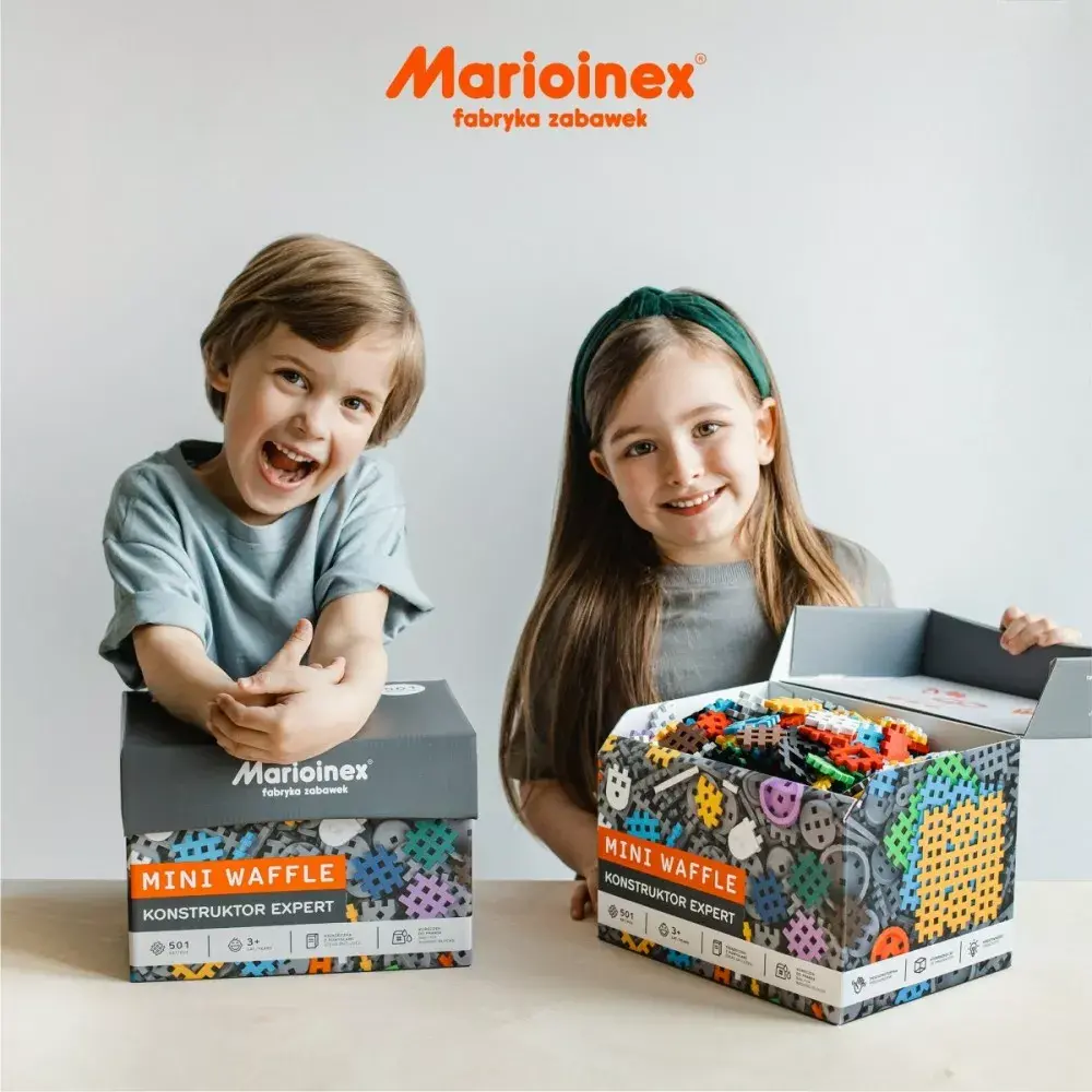 Marioinex Blocks mini Waffle Expert — 100 detaļas Photo 2