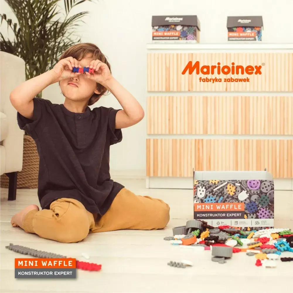 Marioinex Blocks mini Waffle Expert — 100 detaļas Photo 4