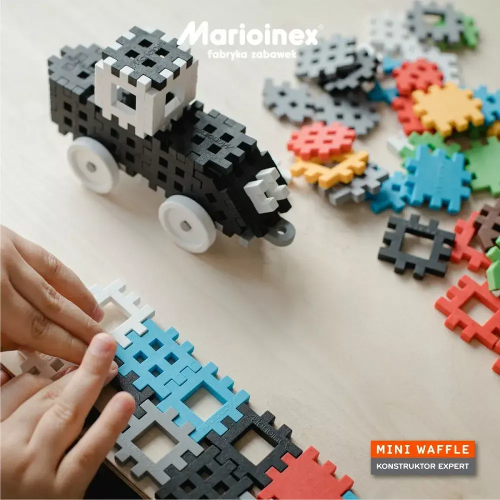 Marioinex Blocks mini Waffle Expert — 100 detaļas Photo 6
