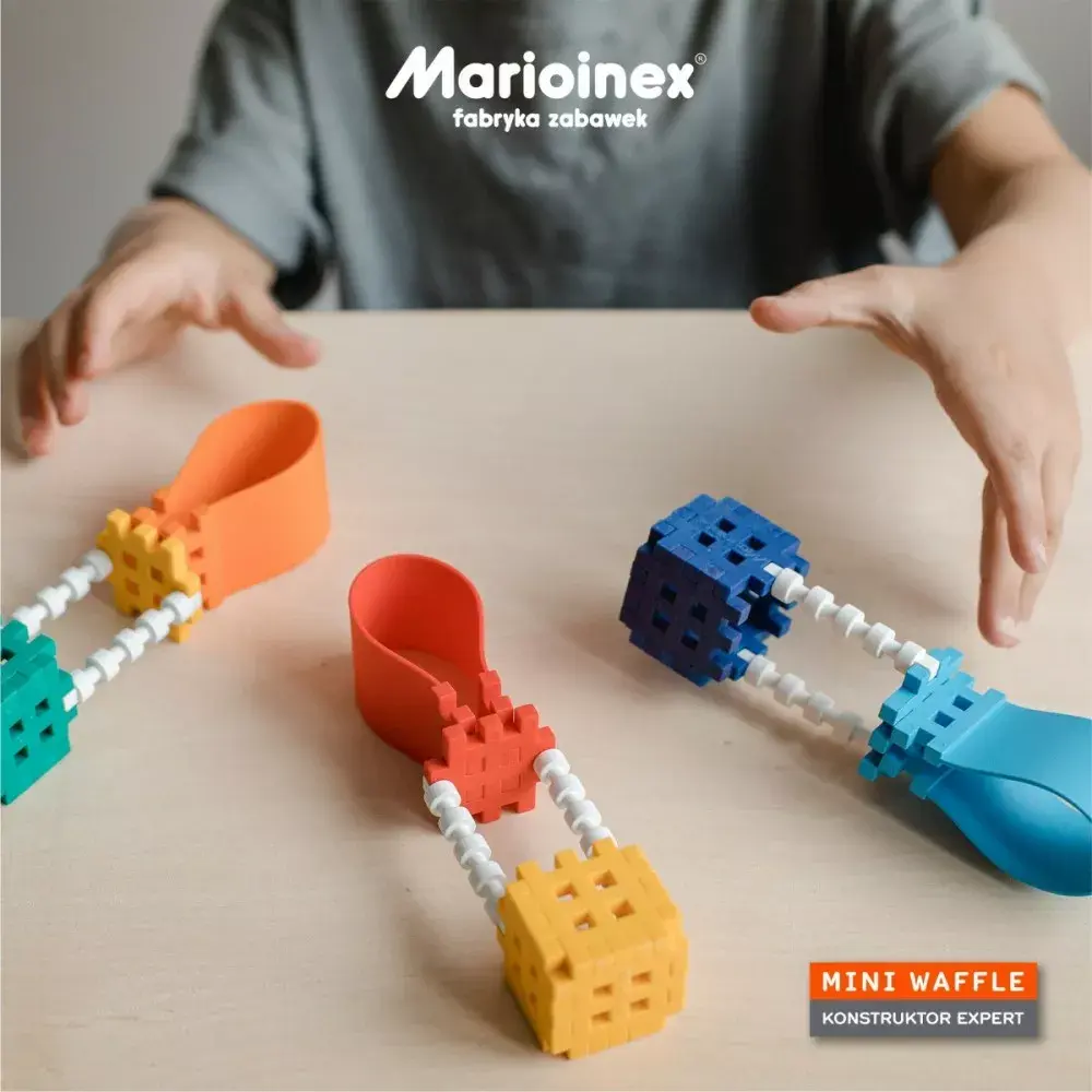 Marioinex Blocks mini Waffle Expert — 100 detaļas Photo 7
