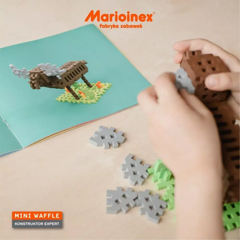 Marioinex Blocks mini Waffle Expert — 100 detaļas Photo 8