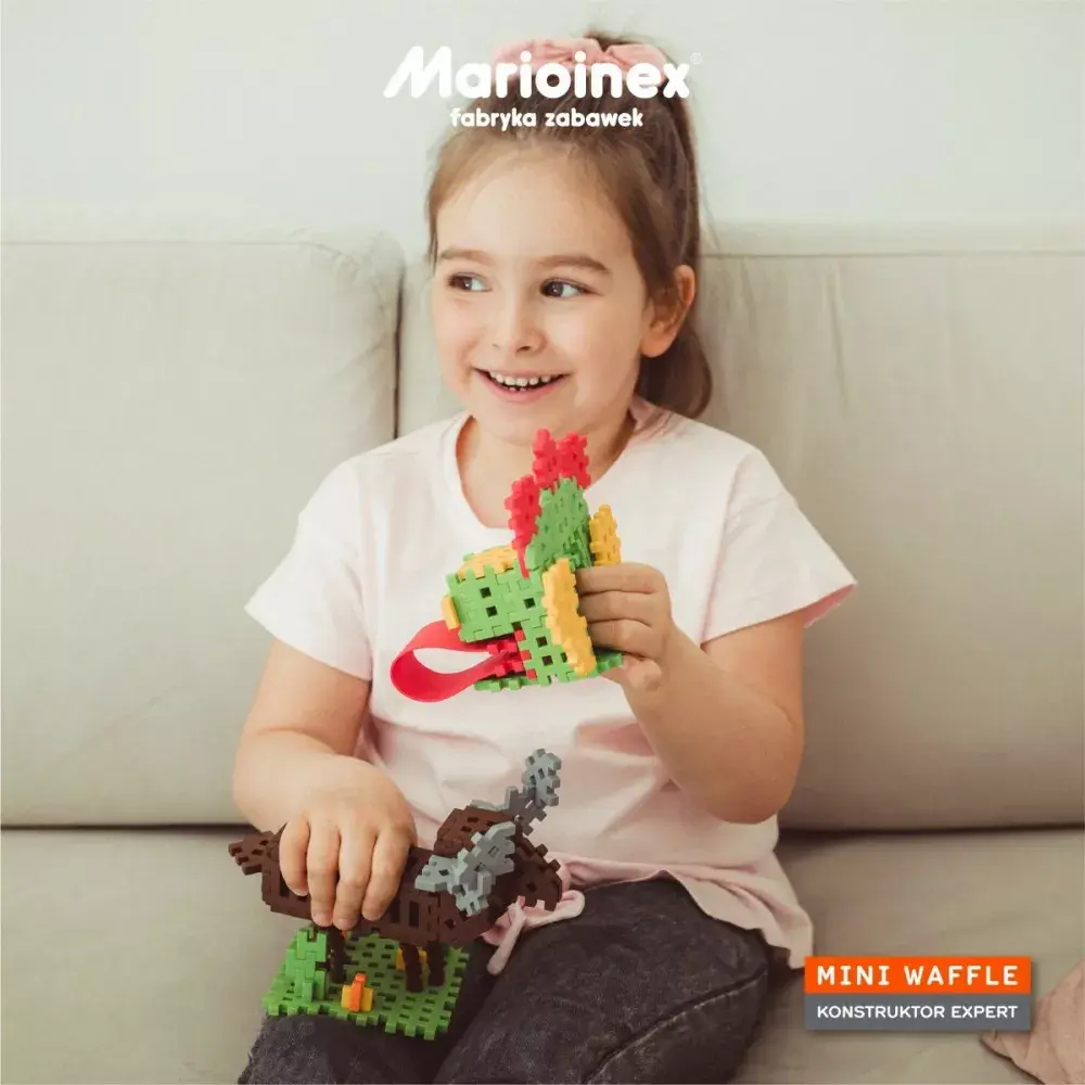 Marioinex Blocks mini Waffle Expert — 100 detaļas Photo 11