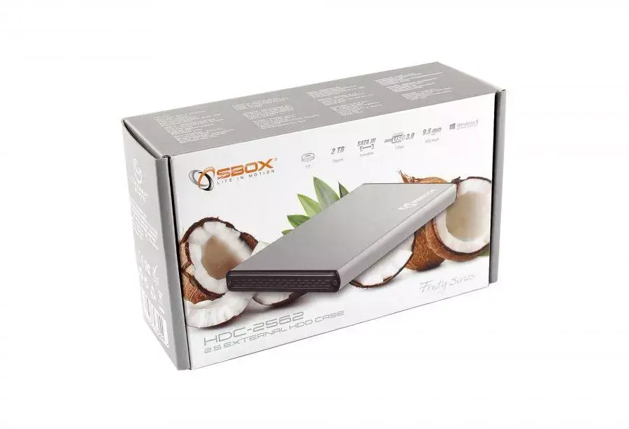 Корпус HDD/SSD SBOX HDC-2562W Photo 3
