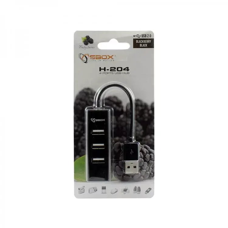 USB Hub SBOX H-204 Photo 3